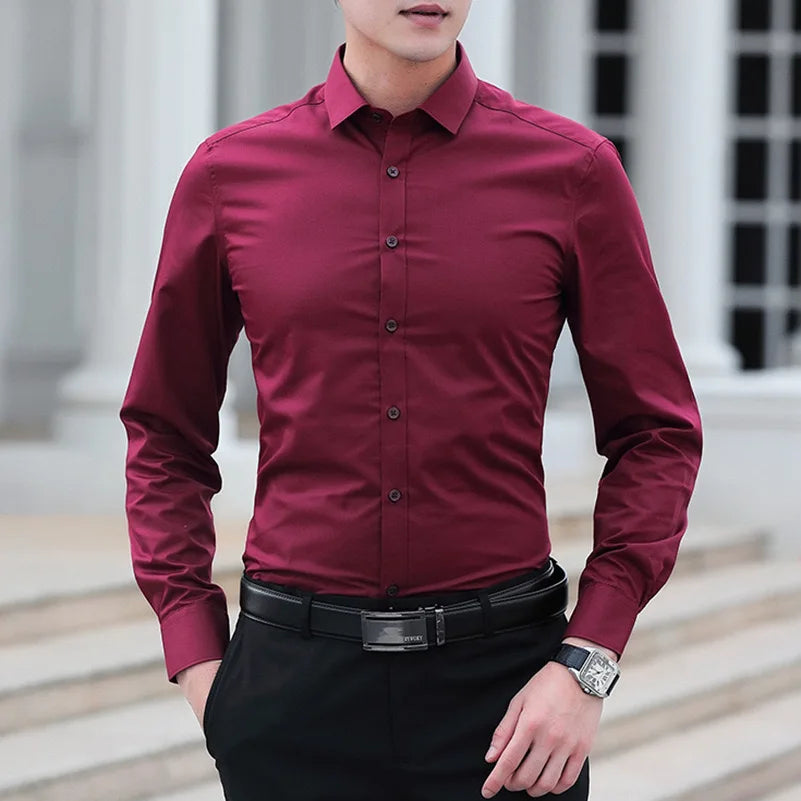 Camisa Masculina Slim Fit – O Toque Final de Elegância e Conforto para Seu Estilo